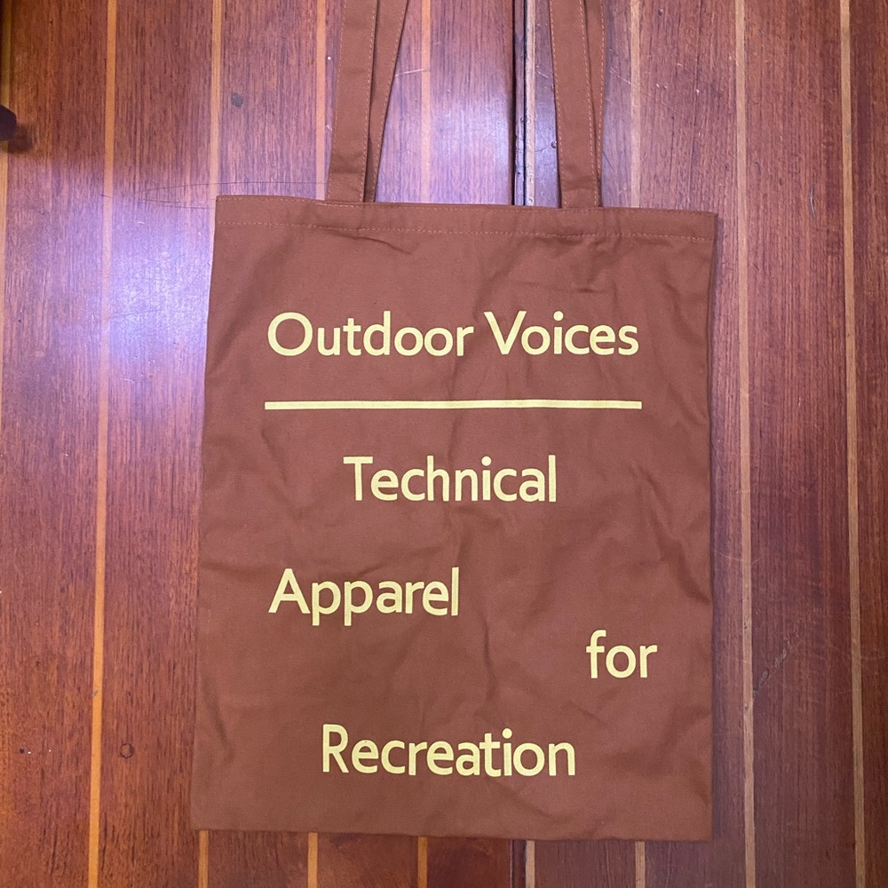 Outdoor Voices San Diego tote